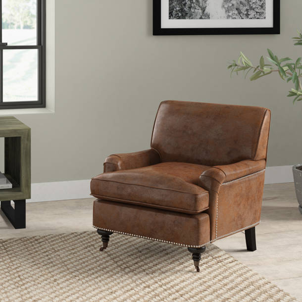 Darby Home Co Kathi Leather Recliner & Reviews Wayfair